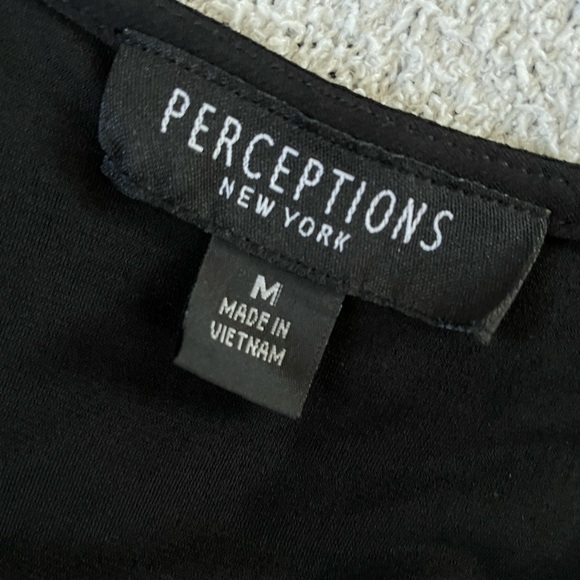 Perceptions Black Cropped Jacket - Picture 2 of 5
